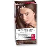 ELEA PROFESSIONAL CREME DE COLORATION PERMANENTE POUR CHEVEUX 6.0 BLOND FONCÉ AVEC COMPLEXE DE SOIN D'HUILES