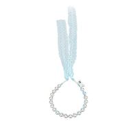Eleage Bandeau Lumineux en Dentelle avec Perles Artificielles élégantes, pour Mariages et Fêtes, 1 Pièce, Matériau ABS
