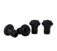 Eleage Bouchon à Vin Lot de 4 Bouchons en Silicone Réutilisables et s pour Conserver le Vin Rouge et le Champagne 4 Pièces 1,7 X 1,3 Pouces