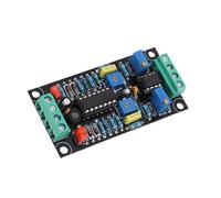 Eleage Carte de Pilote de Compteur VU à Double Canal, Module de Niveau Audio Efficace 500uA pour Cinéma Maison 73.5x37.5mm