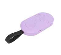 Eleage Clicker Selfie à Distance Bluetooth pour Smartphones et Tablettes, Contrôle Mains Libres Compact et Rechargeable pour Capturer des Moments (Violette)
