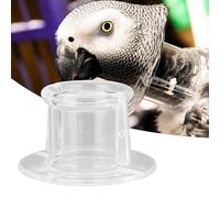 Eleage Collier de Cou de Perroquet pour la Guérison des Plaies, Protection et Récupération en 3 Tailles, Couverture de Cou D'oiseau en Acrylique Durable pour la Prévention du Plumage des Plumes (M