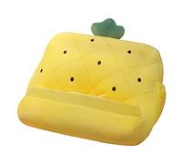 Eleage Coussin de lecture triangulaire en peluche fruits - Doux - Mains-libres - Support portable pour genoux - Pour anniversaire, Noël et pour enfants (C)