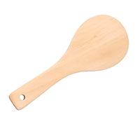 Eleage Cuillère à Riz en Bois Naturel pour Cuisiner et Servir du Riz et de la Purée de Pommes de Terre, Ustensile de Cuisine Léger et Antiadhésif, Idéal pour un Usage Familial, 1 unité