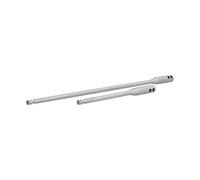 Eleage Extension de Foret à Tige de 1/4 Po, Acier à Haute Teneur en Carbone Durable, Longueur Réglable pour le Travail du Bois et L'ingénierie Mécanique, 2 Pièces