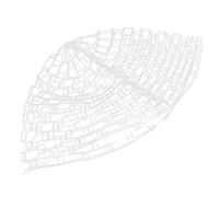 Eleage Filet D'atterrissage de Pêche à la Mouche, en Caoutchouc Souple et Durable pour Une et Un Relâchement Faciles, 1 unité, Blanc Transparent (50#)