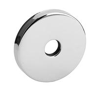 Eleage Grande Bride de Bras de Douche pour Salle de Bain Moderne, Mise à Niveau, Plaque de Rosace élégante en Acier Inoxydable, Remplacement pour Tuyau G1/2 Pouces (Galvanoplastie)