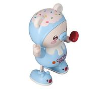 Eleage Jouet Cochon Dansant électronique, Jouet Interactif Mignon et Amusant pour Enfants, Taille Portable en Plastique 1 unité (Bleue)