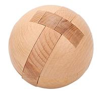 Eleage Jouet en Blocs de Bois pour Enfants, Jeu de Puzzle éducatif pour la Pensée Créative et L'imagination, Bois Lisse, à Partir de 6 Ans