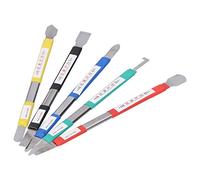 Eleage Outil de Grattoir Multifonction en Acier Inoxydable, Barre de Levier 5 en 1 pour les Projets D'entretien et de Réparation, 5 X Outils Inclus