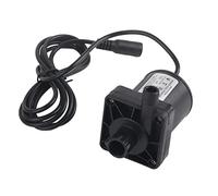 Eleage Pompe Submersible à Courant Continu, Moteur sans Balais, 12V, 18W, Haute efficacité, Débit de 800l/h, pour étangs Aquaponiques et Hydroponiques