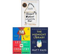 Eleanor Oliphant va complètement bien, Leçons de chimie, Ensemble de collection de 3 livres The Midnight Library