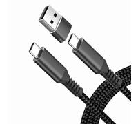 Elebase Câble USB C vers Type C 100W 2M avec Adaptateur USB,Type C Câble PD Charge Rapide pour MacBook Pro Mac,iPhone 17 16 15 Max,iPad Pro Air 6 2024 11 Mini 7,Samsung Galaxy A56 A34 A71 A72 A73 A14