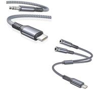 Elebase iPhone 17 16 Pro Max USB C Aux Câble 1.2M,Adaptateur USB C vers Jack pour Apple 15 16,iPad 10 Pro,Samsung Galaxy S25 S24 S23