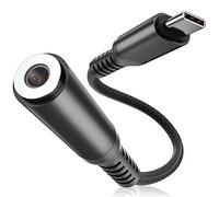 Elebase pour iPhone 17 Adaptateur USB C Jack 3,5mm,Type-C Mâle Convertisseur Écouteur Audio Prise Casque Cordon pour iPad 10 Pro 11,iPhone 16 Max,Samsung Galaxy S23 S22 S21 FE A56 A55 A54 M56 M36 M33