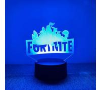 EleBikk 3D Lamp, Veilleuse Tactile Jeux vidéo, Veilleuse 3d Illusion Led, Lampe de Décoration de Chambre sur le Thème du Jeu pour Enfants, 16 Couleurs de Lumière à Commutation Libre