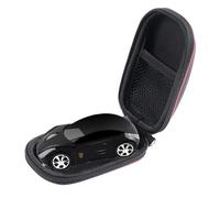 elec Space Souris optique sans fil ergonomique en forme de voiture de sport 3D pour enfants, ordinateur portable et PC avec étui (noir)