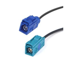 Elecbee 30CM Fakra Z Jack vers Fakra C Code Straight Jack Femelle RG316 RF Cable Assembly