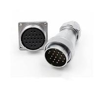 Elecbee Fiche mâle à 20 broches série WF48 et prise femelle Connecteur étanche pour aviation droite TE + Z