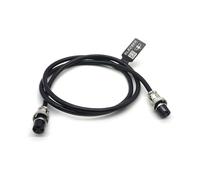 Elecbee GX16 4 Broches Câbles Double Tête Femelle Aviation Cordset 1 Meter,Double Connecteur de Câble Femelle Femelle vers Femelle, Kit de Prise D'aviation, Fiche Droite Aéronautique, Câble de 1 m