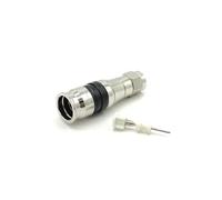 Elecbee RG11 F type Compression Connecteur Coaxial Straight Male