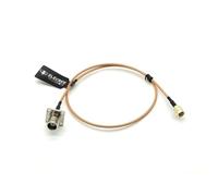 Elecbee SMA Male vers TNC Female Jack Bride 17,5 mm avec câble coaxial RF RG316 50 cm
