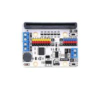 Elecfreaks Carte d'extension pour moteur microbit 3 V/5 V avec 2 moteurs CC 14 canaux IO et buzzer intégré IIC