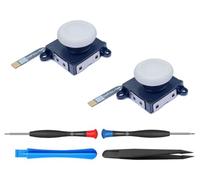 ElecGear 2x TMR Anti-Drift Joystick de Remplacement pour Joy-Con, Compatible avec Nintendo Switch 2017 LCD, 2019 Lite & 2021 OLED - Inclus Kit de Réparation
