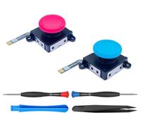ElecGear 2x TMR Anti-Drift Joystick de Remplacement pour Joy-Con, Compatible avec Nintendo Switch 2017 LCD, 2019 Lite & 2021 OLED - Inclus Kit de Réparation