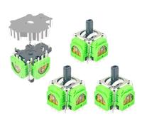 ElecGear 4x TMR Joystick et Plaque de Dessoudage de Remplacement pour PS5, DSE, Steam Deck et Autres Manettes, Outil de Réparation de Joystick à effet Hall TMR et Fil de Soudure - (TMR-DS5)