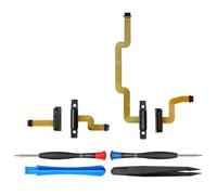 ElecGear Connecteur latéral de rechange pour Switch 2 et Joy-Con 2, connecteur femelle pour contrôleur JC2 et connecteur pour commutateur magnétique 2, module gauche et droit avec câble flexible