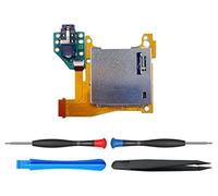 ElecGear Lecteur de Carte de Jeu Remplacement pour Switch Lite HDH-001, Module PCB pour Adaptateur de Carte de Jeu avec Prise Audio Casque 3,5 mm, Kit d'outils de Réparation Inclus.