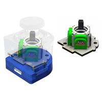 ElecGear Lot de 2 joysticks TMR + calibrateur de rechange pour manette eSwap Mini Stick, module de montage PCB soudé avec clé de commande TMR, unité d'étalonnage incluse - (modèle B)