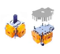 ElecGear Lot de 2 joysticks TMR et plaque chauffante à dessouder de rechange pour manette PS5, TMR Hall Control Stick et outils de réparation de mèche à souder - (TMR-PS5)