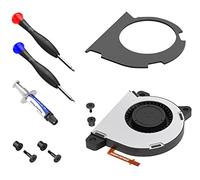 ElecGear Replacement Interne Refroidisseur Ventilateur compatible avec Nintendo Switch Lite HDH-001, CPU Ventilateur de Refroidissement Cooling Fan, Pâte Thermique et Kit d'outils de Réparation