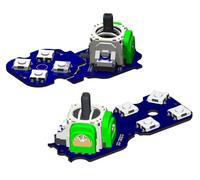 ElecGear TMR Joystick et 8x Micro-Interrupteurs Tactiles en Remplacement pour Victrix Pro BFG Manette, Module PCB pour Sticks Gauche et Droit avec D-Pad et Boutons Fonctionnels ABXY