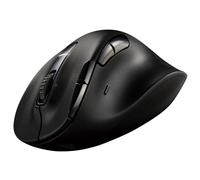 ELECOM EX-G PRO Souris ergonomique multi-appareils Bluetooth ou USB sans fil, clic silencieux, 8 boutons, 1000/2000 DPI, rechargeable, haute vitesse d'inclinaison, pour Windows, MacOS, ordinateur