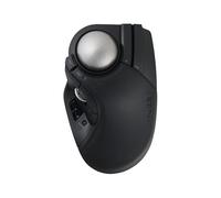 ELECOM Huge Plus Souris Trackball sans fil ergonomique 52 mm Grande boule Bluetooth multi-connexion sans fil 2,4 GHz Sans fil 10 boutons programmables Rechargeable Clic silencieux pour Windows PC Mac