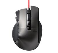 Elecom M-DUX50BK Souris USB Optique 3500 DPI Droitier Noir - Souris (Droitier, Optique, USB, 3500 DPI, 113 g, Noir)