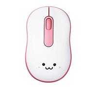 Elecom M-DY10DRPN Souris RF sans Fil Optique 1000 DPI Ambidextre - Souris (Ambidextre, Optique, RF sans Fil, 1000 DPI, Rose, Blanc)