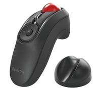 Elecom M-RT1BRXBK Souris à boule de commande Bluetooth ergonomique avec contrôle du pouce Ambidextérité Capteur optique 10 boutons Compatible avec PC, ordinateur portable, Windows, Mac, iPad, Android,