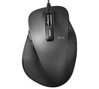 Elecom Souris Filaire LED Bleue Grip Feeling EX-G série M Taille 5 Boutons Rouge M-XGM10UBBK