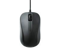 ELECOM Wired USB Optical Mouse 3 Button ROHS [Black] M-K5URBK/RS (Japan Import)