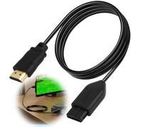 Elecora Convertisseur N64 vers HDMI, adaptateur HDMI N64 tout-en-un, câble HDMI de 150 cm pour N64