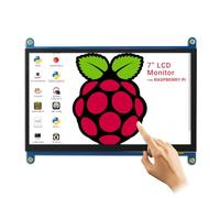 ELECROW Écran Tactile pour Raspberry Pi, Moniteur Miniature 7 Pouces 1024x600 Compatible avec Raspberry Pi 5/4/3/2/Zero, Windows 11/10/8/7, BeagleBone Black, Jetson Nano, Banana Pi