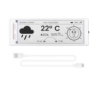 ELECROW ESP32 E-Ink Display 5,79 Pouces, Écran E-Paper HMI CrowPanel Compatible avec Arduino IDE, Écran E Ink avec Résolution 272x792 Couleur Noir/Blanc, Piloté par Interface SPI