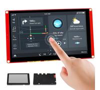 ELECROW Moniteur Tactile, 7.0 Zoll ESP32 HMI Display 800x480 RGB TFT LCD Touchscreen Kompatibel mit LVGL/Esphome-homeassistant/PlatformIO/Micropython