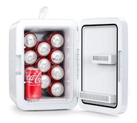Electactic Mini réfrigérateur portable de 10 litres avec adaptateurs AC/DC, refroidisseur de refroidissement pour aliments et boissons, soins de la peau, chambre, bureau, etc