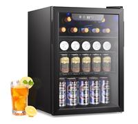 Electactic - Réfrigérateur de 95 canettes, 0,8 m³ - Mini réfrigérateur pour porte en verre pour bière, soda, vin, contrôle numérique de la température pour la maison, le bureau, le bar
