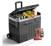 Electactic Réfrigérateur portable 12 V, refroidisseur électrique 12 V, double tension, 12 V/24 V CC, congélateur portable de -15,6 °C à 20,0 °C pour voiture, camion, camping-car